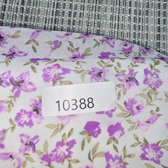 J for Justify Medium Y2K Purple Floral Baby Doll Cottagecore Coquette Boho Fairy - Picture 14 of 15